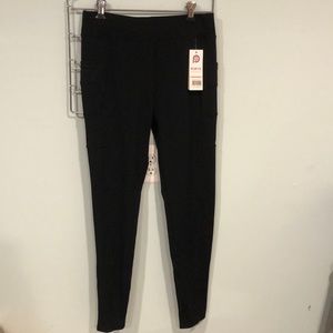 Pop Fit Athleisure black workout leggings